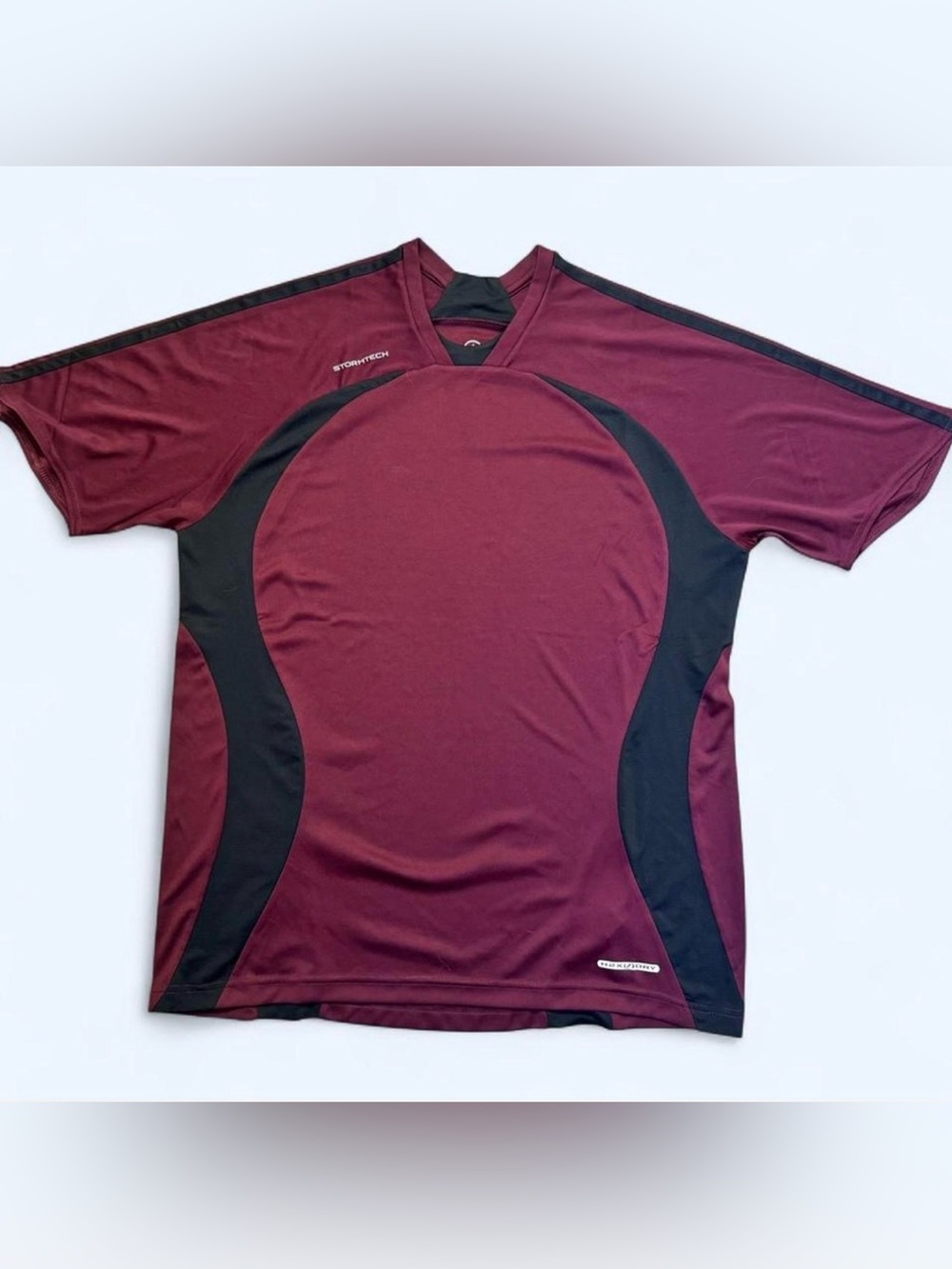 Men's Maroon & Black Performance Sport Jersey